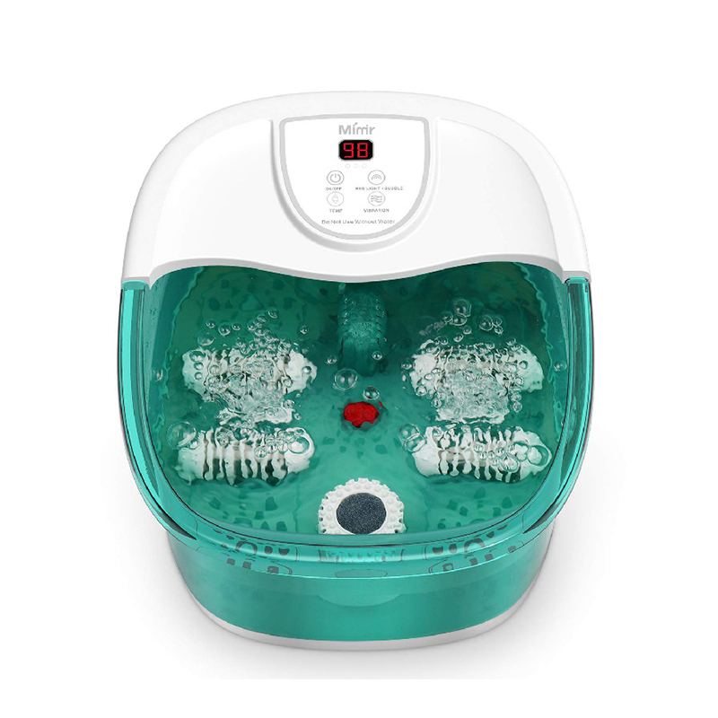 MM-20A-3 Voetbadmassageapparaat met warmte en vier grote massagerollen